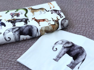 Elephant - White Panel