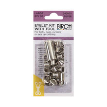 Birch Eyelet Kit & Tool- Multiple Colour Options Available