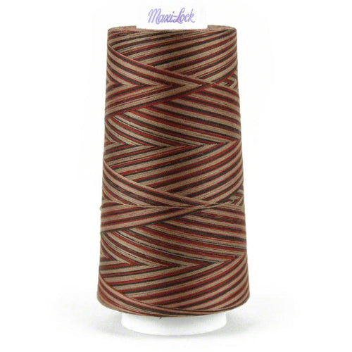 Maxi-Lock Swirls Thread Mocha Almond Fudge