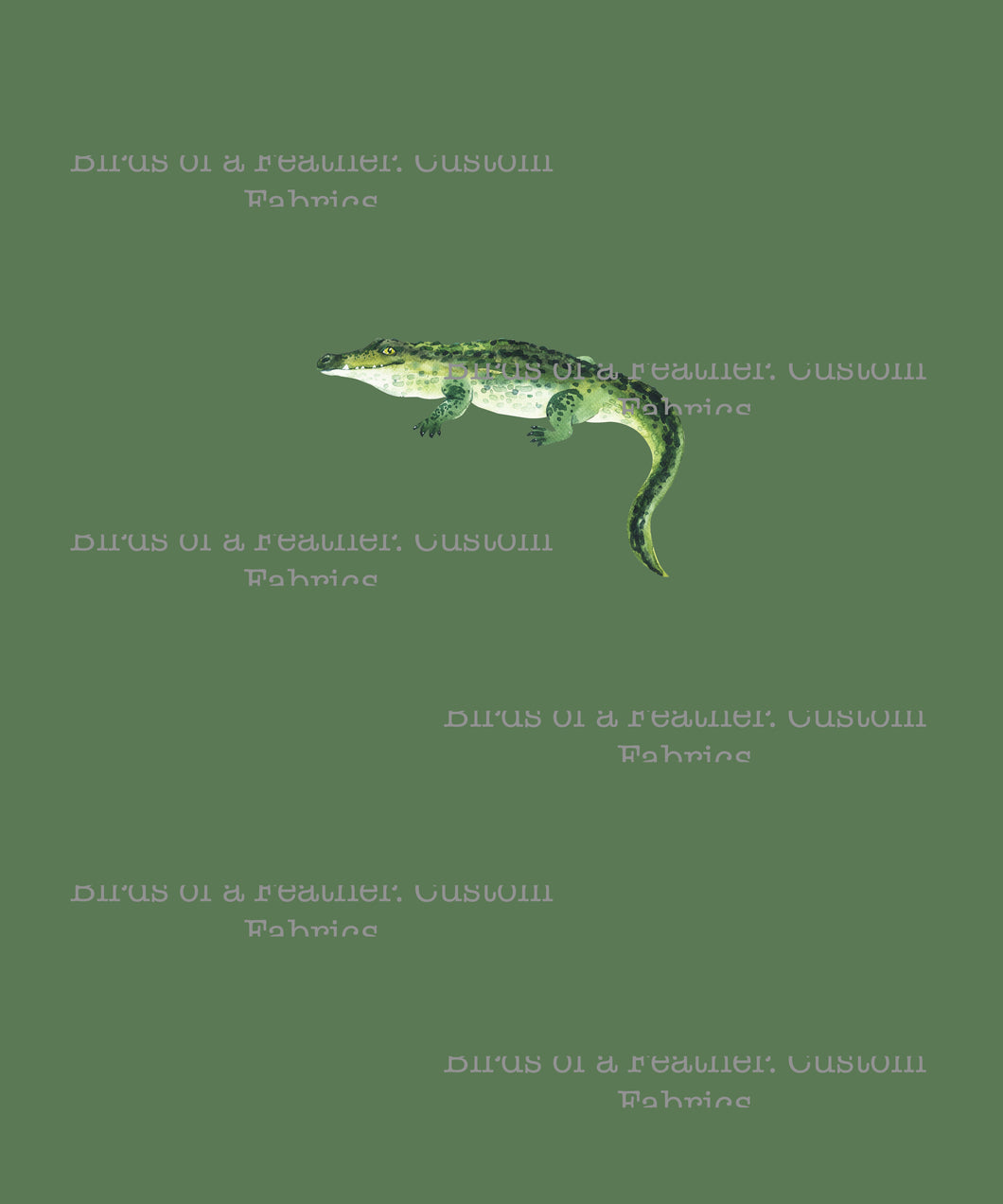 Alligator - Green Panel