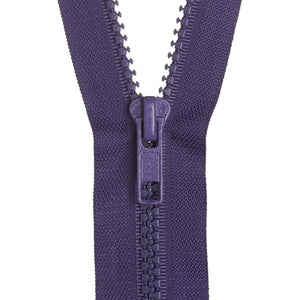 Birch Zip - Chunky No#5 Open Ended, 40cm (16") - Multi Colour Options Available