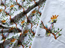 Cockatoos in Trees - White *Pre-Order