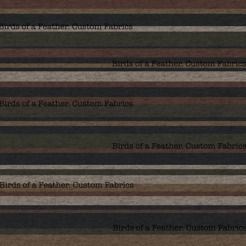 BOAF Printed Heathered Stripes - Brown *Pre-Order