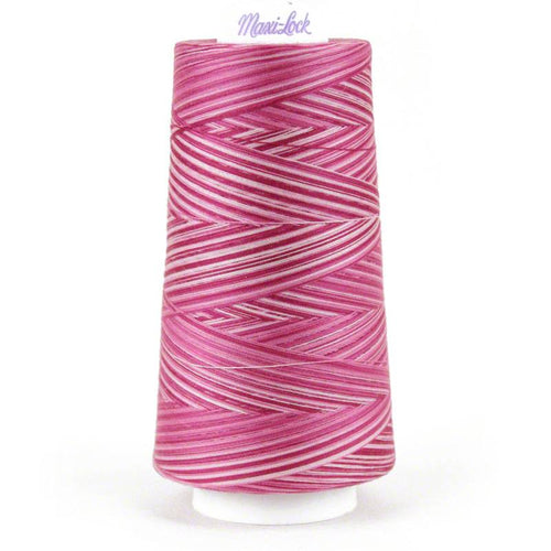 Maxi-Lock Swirls Thread Raspberry Vanilla