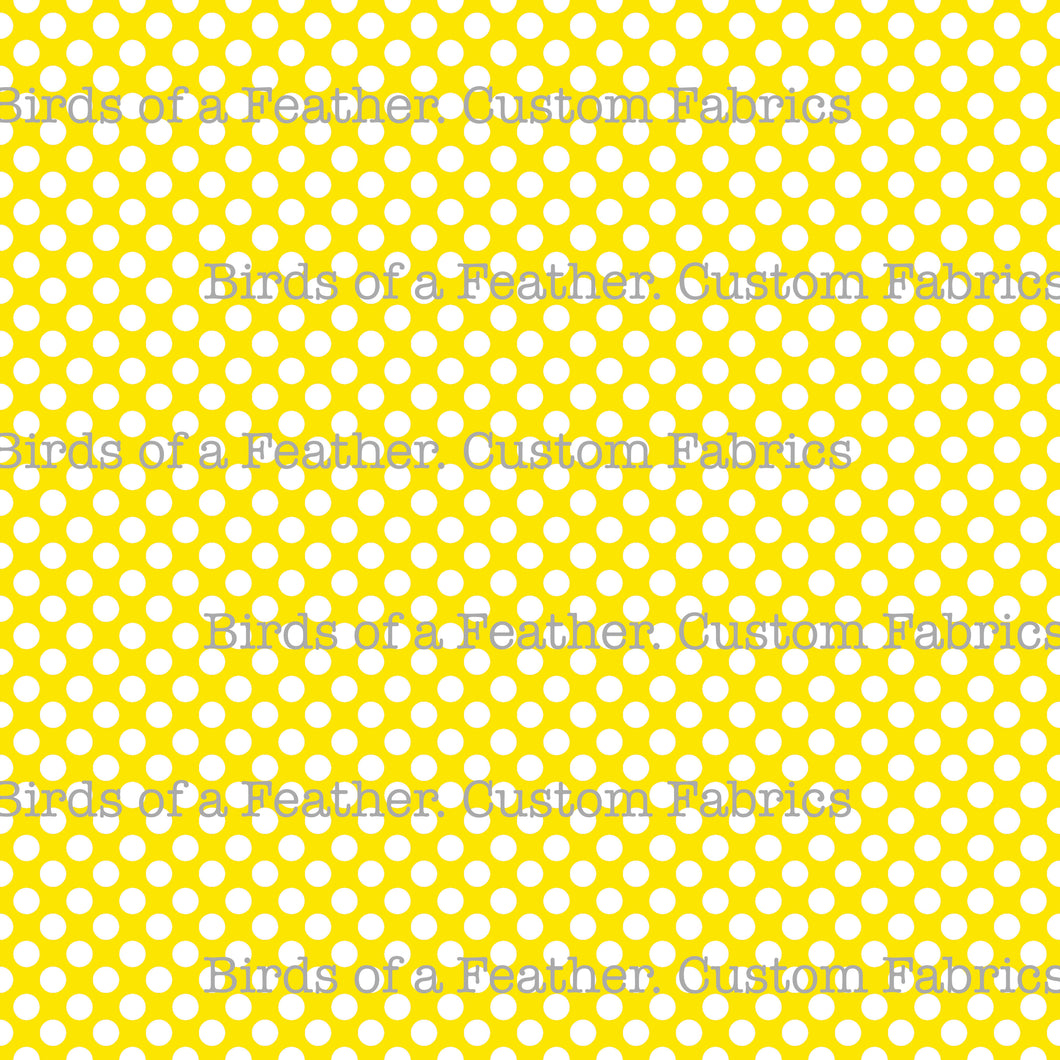 Be Cool, Be Polka Dot - Yellow