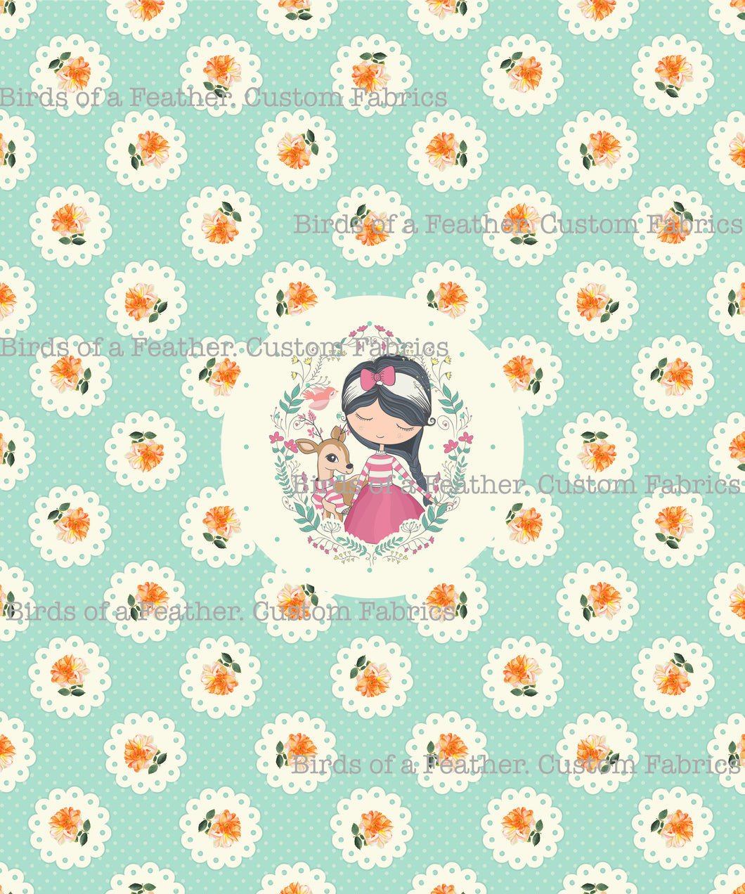 Little Miss Fawn Panel
