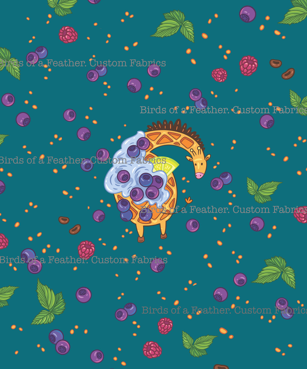 Waffle Giraffe Panel